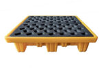 Tarima Antiderrames para 4 tambos industriales TAD1010 - Imagen 2