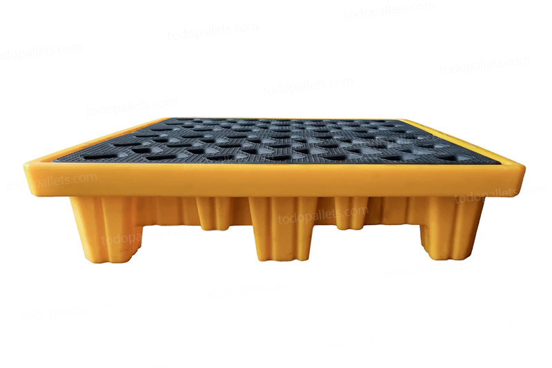 TAD1010BIG003 Tarima Antiderrames para 4 tambos industriales TAD1010 - Imagen 1