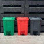 Bote de Basura 80 Lts. / 20 Galones color Rojo - Imagen 12