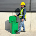 Bote de Basura 80 Lts. / 20 Galones color Verde - Imagen 8