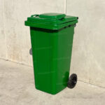 Bote de Basura 240 Lts. / 65 Galones color Verde - Imagen 6