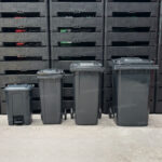 Bote de Basura 120 Lts. / 30 Galones color Negro - Imagen 13