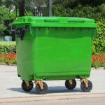 Bote de Basura 660 Lts. / 174 Galones color Verde - Imagen 4