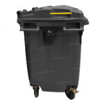 Contenedor de Basura 1100 Lts. / 290 Galones color Negro - Imagen 3