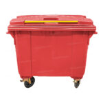Contenedor de Basura 1100 Lts. / 290 Galones color Rojo - Imagen 2
