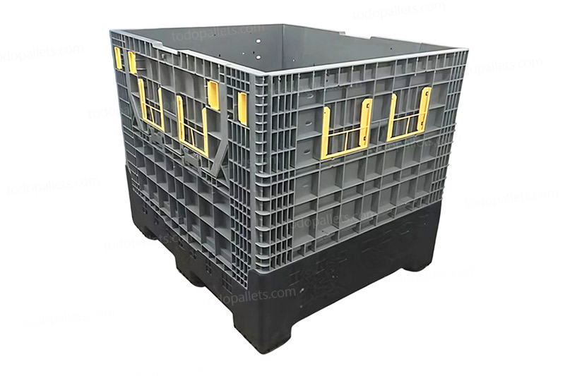 9804CPCESPBIG001 Contenedor de Plástico Colapsable Automotriz PalletBox 120 x 100 x 100 cm - Imagen 1