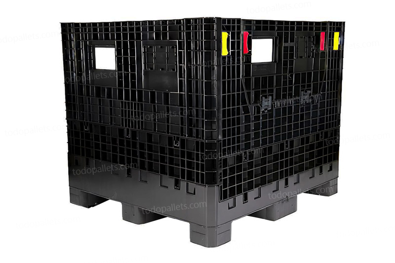 9811CPCESPBIG001 Contenedor de Plastico Colapsable PalletBox 121 x 110 x 86 cm - Imagen 1